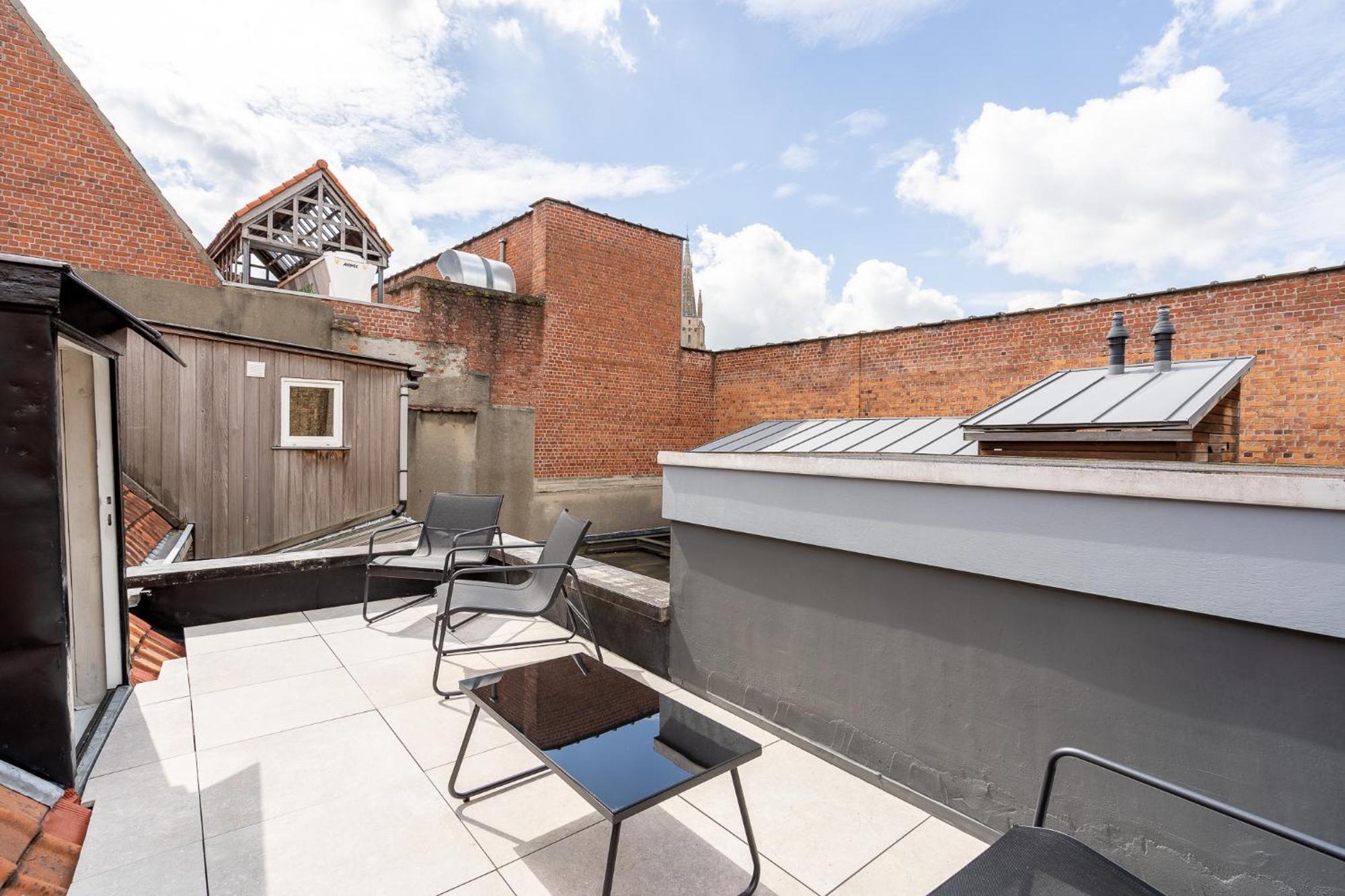 The Bruges Belfry View Apartment ภายนอก รูปภาพ